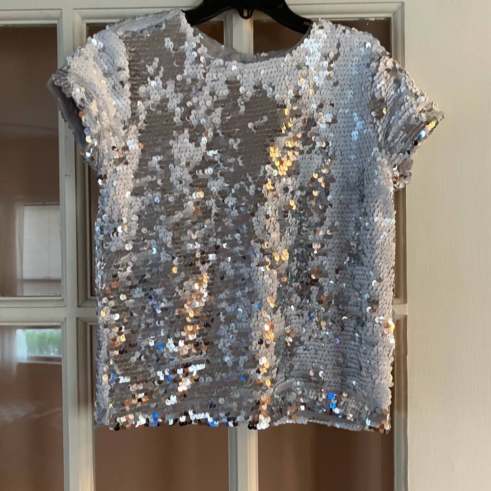 Rockets of Awesome flippy sequin top